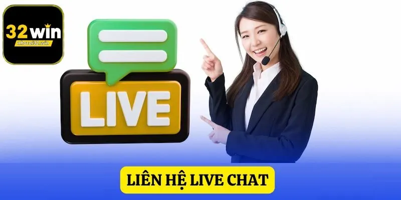 Liên hệ qua live chat là phương thức hấp dẫn, được đánh giá cao